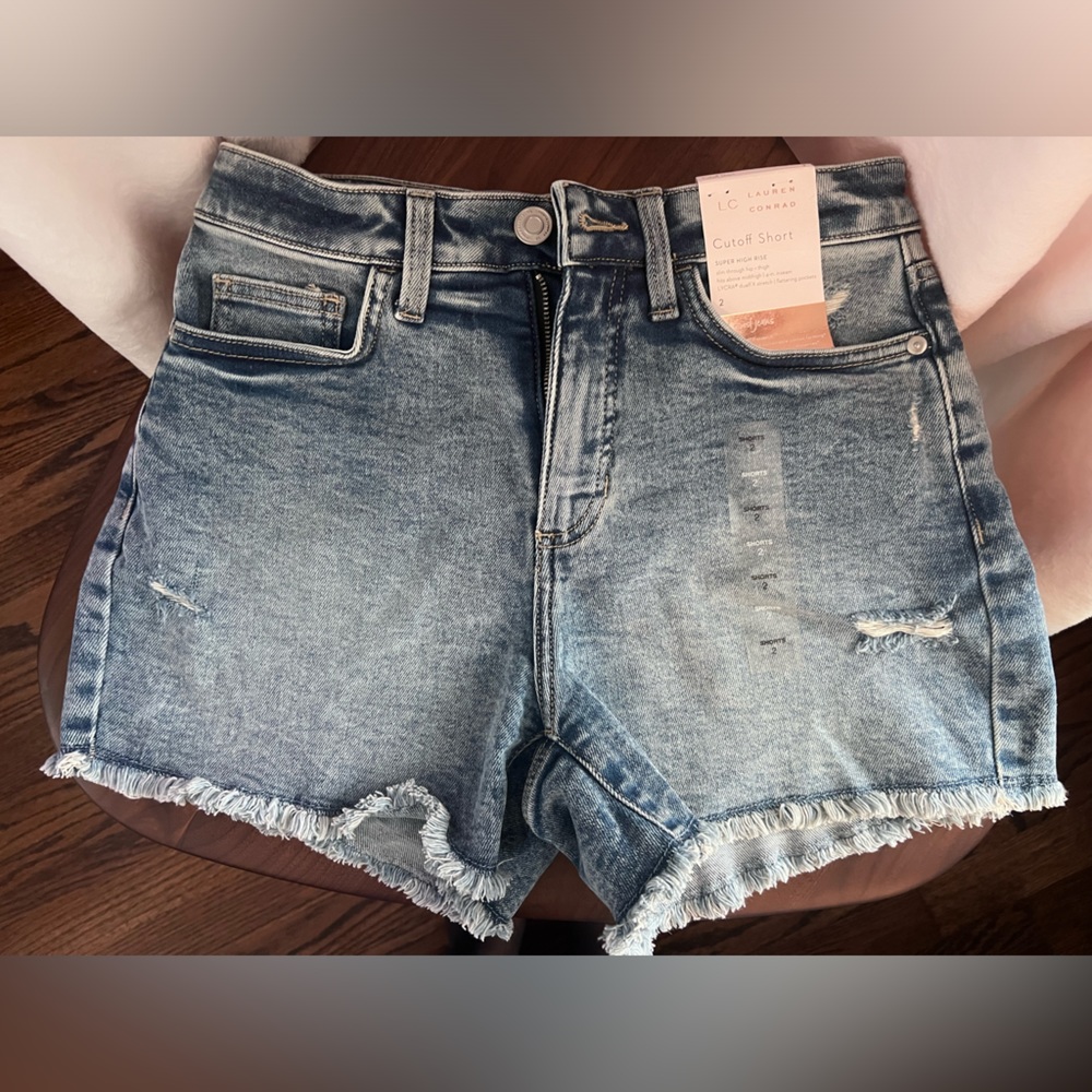 Lauren Conrad Super High Rise Cutoff Short